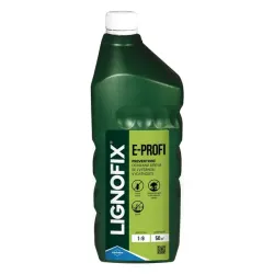 Lignofix E Profi bezfarebný 1 kg – impregnačný prípravok na ochranu dreva bez ovplyvnenia jeho prirodzeného vzhľadu.