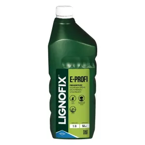 Lignofix E Profi zelený 1 kg – impregnačný prípravok na ochranu dreva s nádychom zelenej
