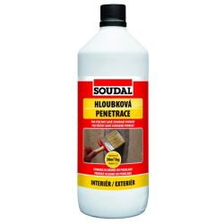 Soudal Hĺbková penetrácia 1kg zlepšuje adhesion povrchov pred maľovaním, lepením obkladov a nanášaním omietok. Vhodná pre interiér aj exteriér.