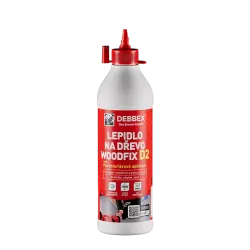 Lepidlo na drevo Den Braven WOODFIX D2 v balení 250 g – ideálne na lepenie nábytku, dyhy a interiérového dreva