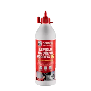 Lepidlo na drevo Den Braven WOODFIX D2 v balení 250 g – ideálne na lepenie nábytku, dyhy a interiérového dreva