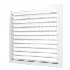 Mriežka 200x200mm biela so sieťkou